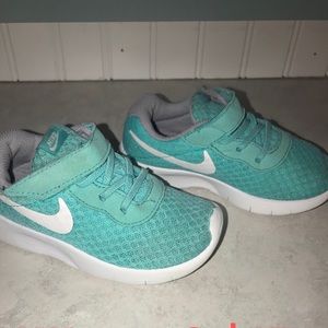 Blue Nikes